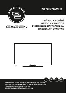 Manuál GoGEN TVF39276WEB LED televize