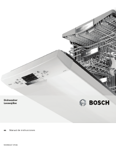 Manual de uso Bosch SGE53U52UC Lavavajillas