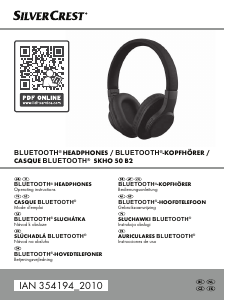 Mode d’emploi SilverCrest SKHO 50 B2 Casque