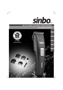 Manual Sinbo SHC 4371 Beard Trimmer