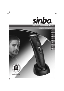 Manual Sinbo SHC 4354S Beard Trimmer