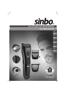 Manual Sinbo SHC 4370 Beard Trimmer