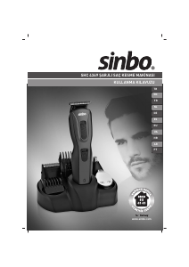Manual Sinbo SHC 4369 Aparador de barba
