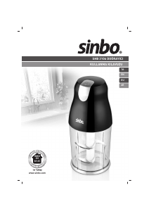 Kullanım kılavuzu Sinbo SHB 3106 Doğrayıcı
