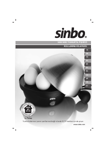 Kullanım kılavuzu Sinbo SEB 5802 Yumurta pişirici