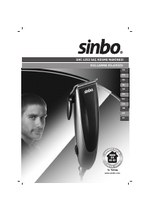 Manual Sinbo SHC 4353 Hair Clipper