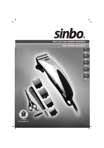 Manual Sinbo SHC 4374 Hair Clipper