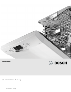 Manual de uso Bosch SGX68U55UC Lavavajillas