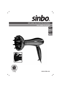 Manual Sinbo SHD 2686D Hair Dryer