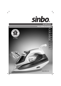 Manual Sinbo SSI 2874 Iron