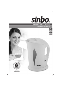 Manual Sinbo SK 7354 Kettle