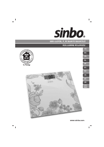 Manual de uso Sinbo SBS 4429 Báscula