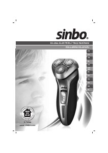 Manual Sinbo SS 4044 Shaver