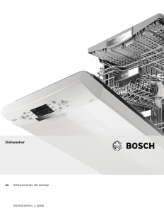 Manual de uso Bosch SHX9PT75UC Lavavajillas