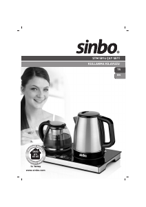 Kullanım kılavuzu Sinbo STM 5814 Çay makinesi