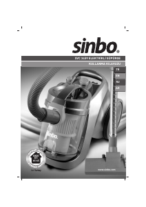 Manual Sinbo SVC 3459 Vacuum Cleaner