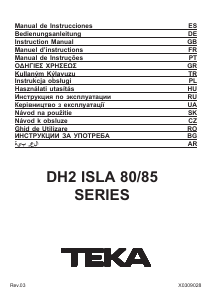 Mode d’emploi Teka DH2 ISLA 985 Hotte aspirante