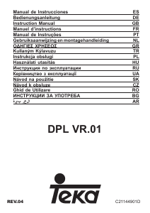 Manual Teka DPL 1185 ISLA Hotă