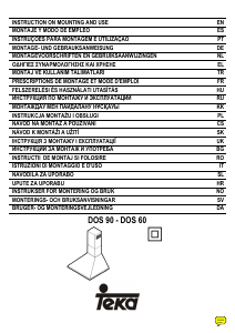 Brugsanvisning Teka DOS 60.1 VNS Emhætte