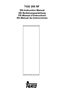 Manual Teka TGI2 200 NF EU Freezer