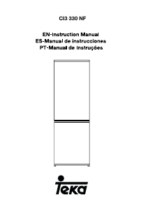 Manual de uso Teka CI3 330 NF EU Frigorífico combinado