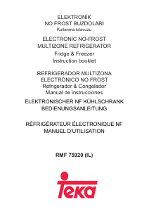 Manual Teka RMF 75920 Fridge-Freezer