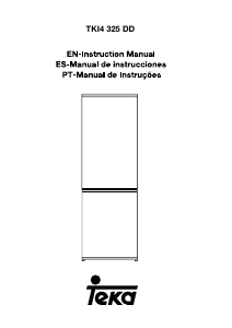 Manual Teka TKI4 325 DD EU Frigorífico combinado