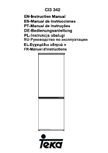 Manual de uso Teka CI3 342 EU Frigorífico combinado