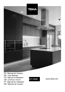 Manual Teka EFX 90.1 4G 1H AI AL DR Hob