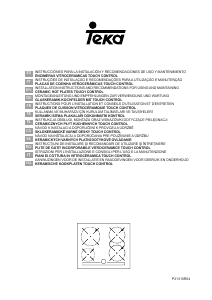 Manual Teka IT 6350 iKNOB Placa