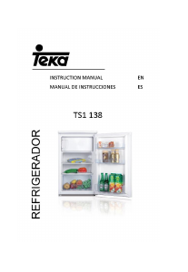 Handleiding Teka TS1 135 EU Koelkast