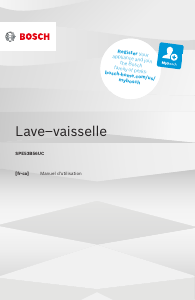 Mode d’emploi Bosch SPE53B56UC Lave-vaisselle