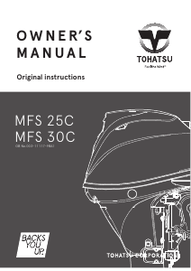 Manual Tohatsu MFS 30C (EU Model) Outboard Motor