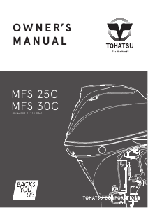 Handleiding Tohatsu MFS 25C Buitenboordmotor