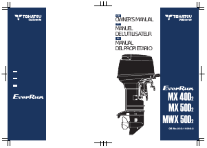 Handleiding Tohatsu MWX 50D2 Buitenboordmotor