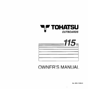 Manual Tohatsu M 115A Outboard Motor