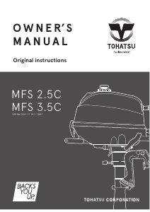 Manual Tohatsu MFS 2.5C (EU Model) Outboard Motor