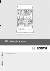 Manual Bosch SGS65E08BS Máquina de lavar louça