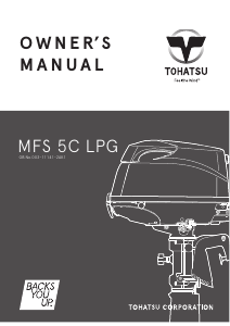 Handleiding Tohatsu MFS 5C-LPG Buitenboordmotor