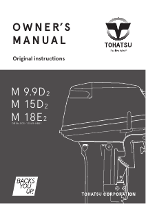 Manual Tohatsu M 18E2 (EU Model) Outboard Motor