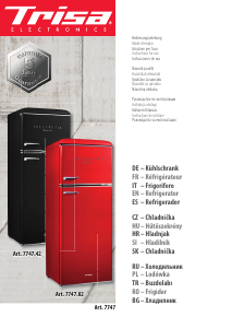 Kullanım kılavuzu Trisa Frescolino Classic 215L Donduruculu buzdolabı