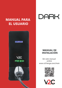 Manual de uso V2C Dark Estación de carga