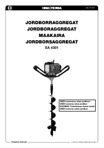 Brugsanvisning Biltema EA 4301 Jordbor