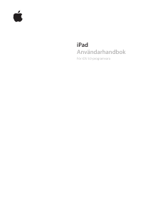 Bruksanvisning Apple iPad (iOS 5.0) Tablet