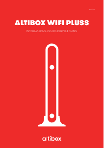 Bruksanvisning Altibox WiFi Pluss Range extender