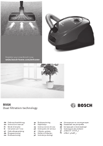 Hướng dẫn sử dụng Bosch BSG62185 Máy hút bụi