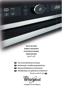 Mode d’emploi Whirlpool AKZ 6240 IX Four