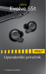 Priročnik Jabra Evolve 65t Slušalke z mikrofonom