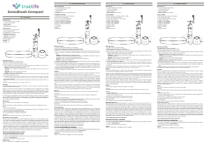 Instrukcja TrueLife SonicBrush Szczoteczka elektryczna