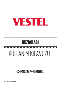 Kullanım kılavuzu Vestel CD-M1102 W Dondurucu